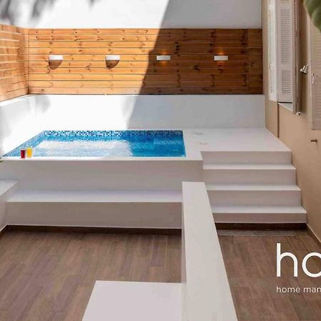 Nemeseos Ground Floor Homm Apartment With Roof Garden And Wading Pool 雅典 外观 照片