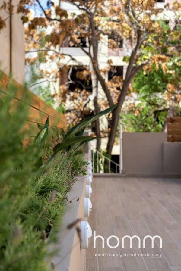 Nemeseos Ground Floor Homm Apartment With Roof Garden And Wading Pool 雅典 外观 照片