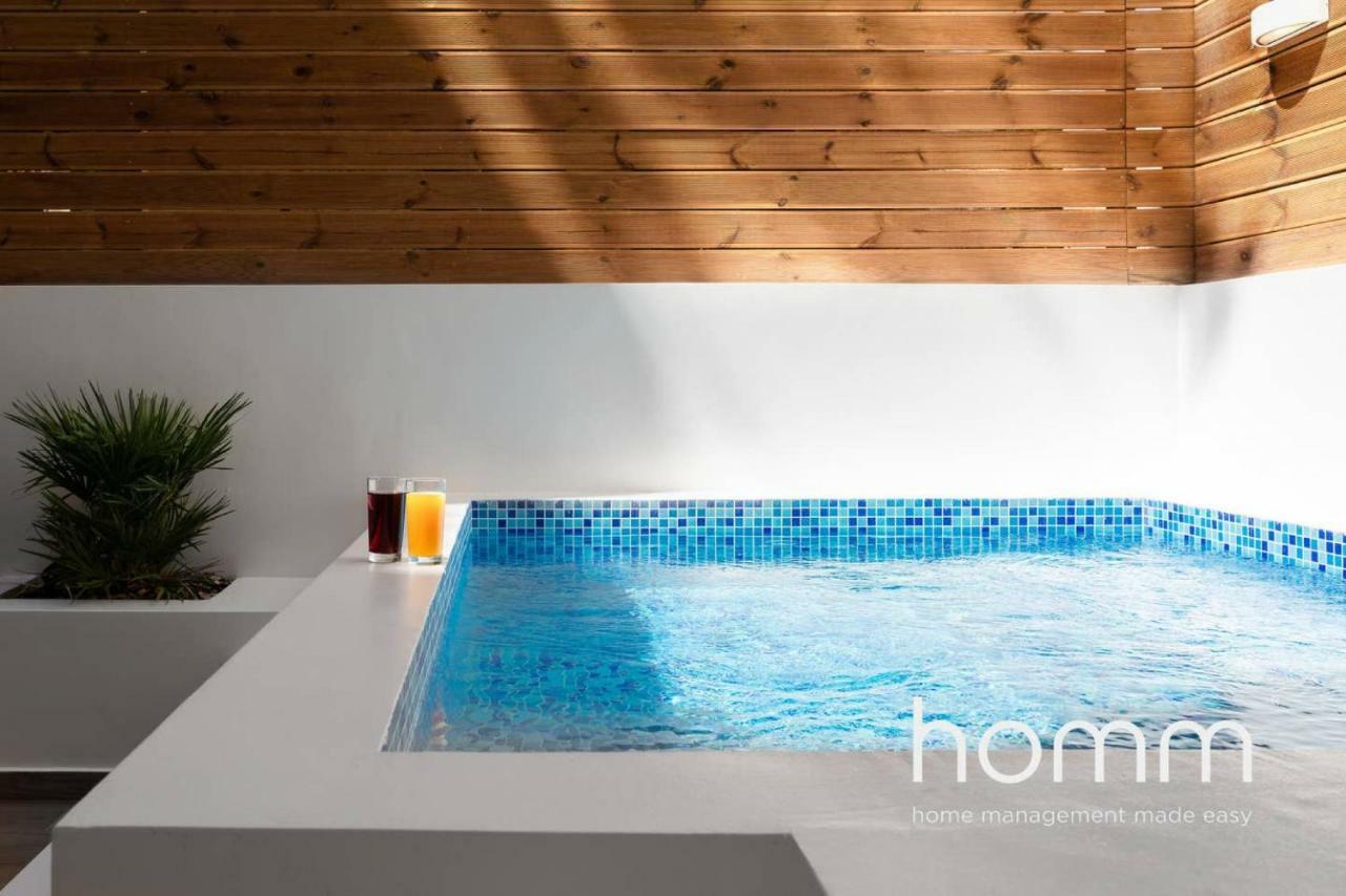Nemeseos Ground Floor Homm Apartment With Roof Garden And Wading Pool 雅典 外观 照片