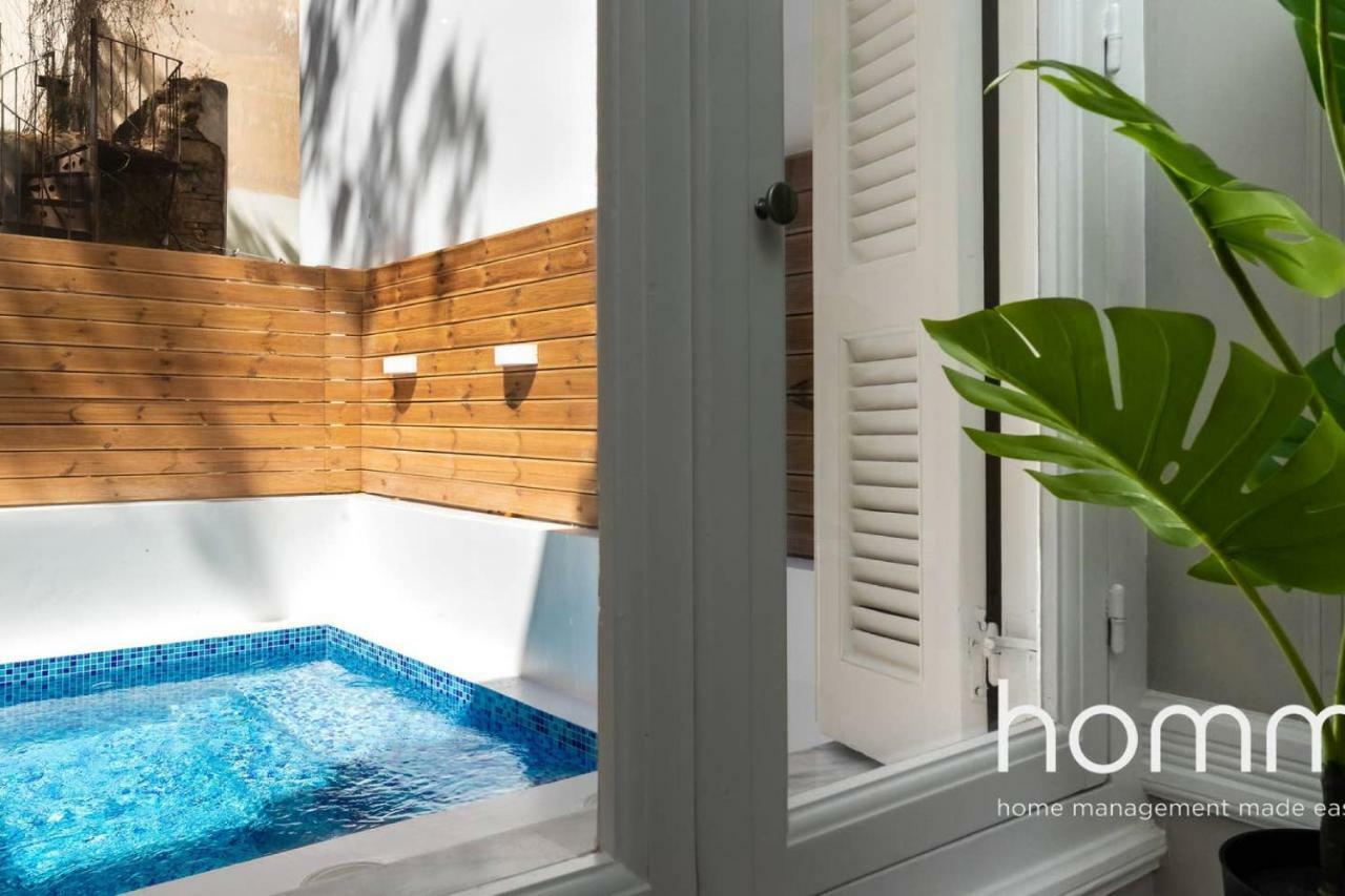Nemeseos Ground Floor Homm Apartment With Roof Garden And Wading Pool 雅典 外观 照片