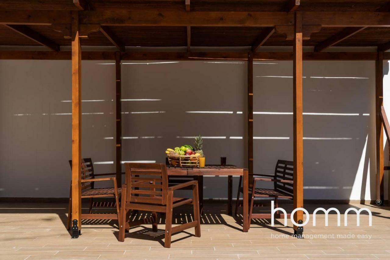 Nemeseos Ground Floor Homm Apartment With Roof Garden And Wading Pool 雅典 外观 照片