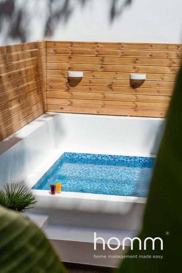 Nemeseos Ground Floor Homm Apartment With Roof Garden And Wading Pool 雅典 外观 照片