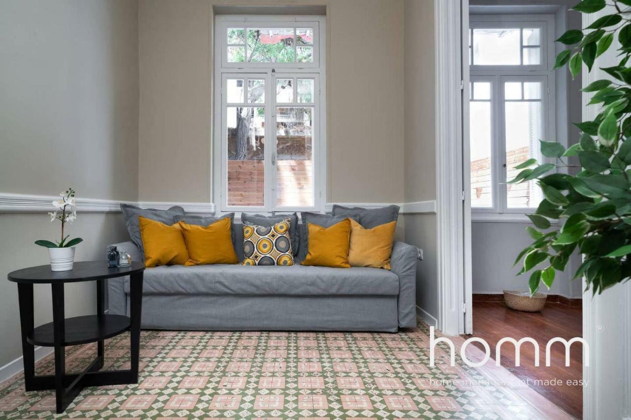 Nemeseos Ground Floor Homm Apartment With Roof Garden And Wading Pool 雅典 外观 照片